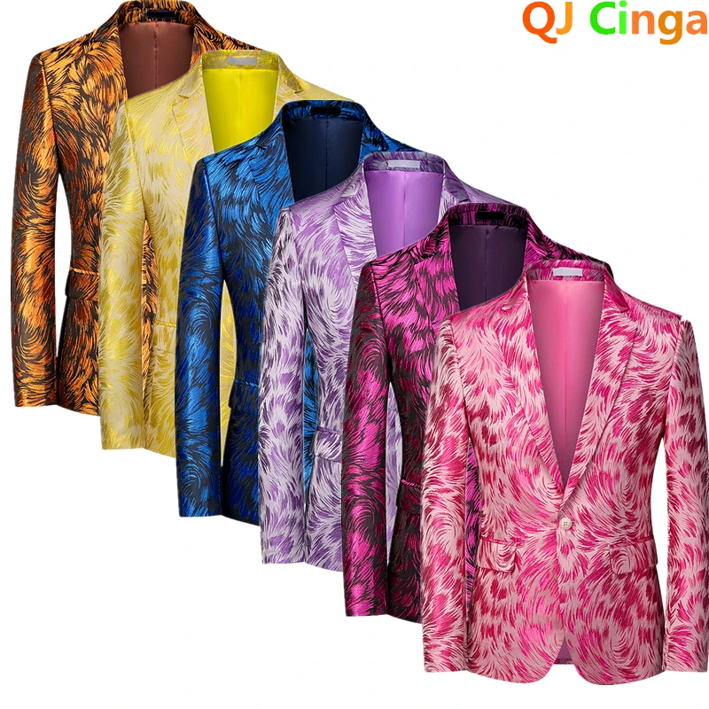 Red men's long-sleeved suit ja - đánh giá và giá Men Formal Wear Purple