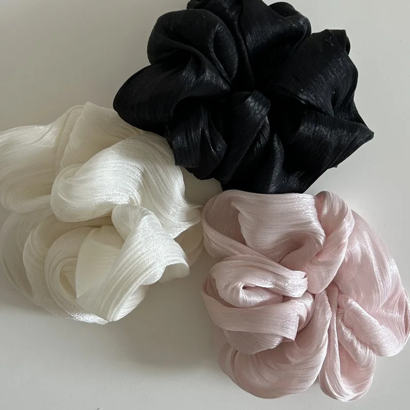 Korean Fashion Glossy Chiffon  - đánh giá và giá Tie Bar Clip