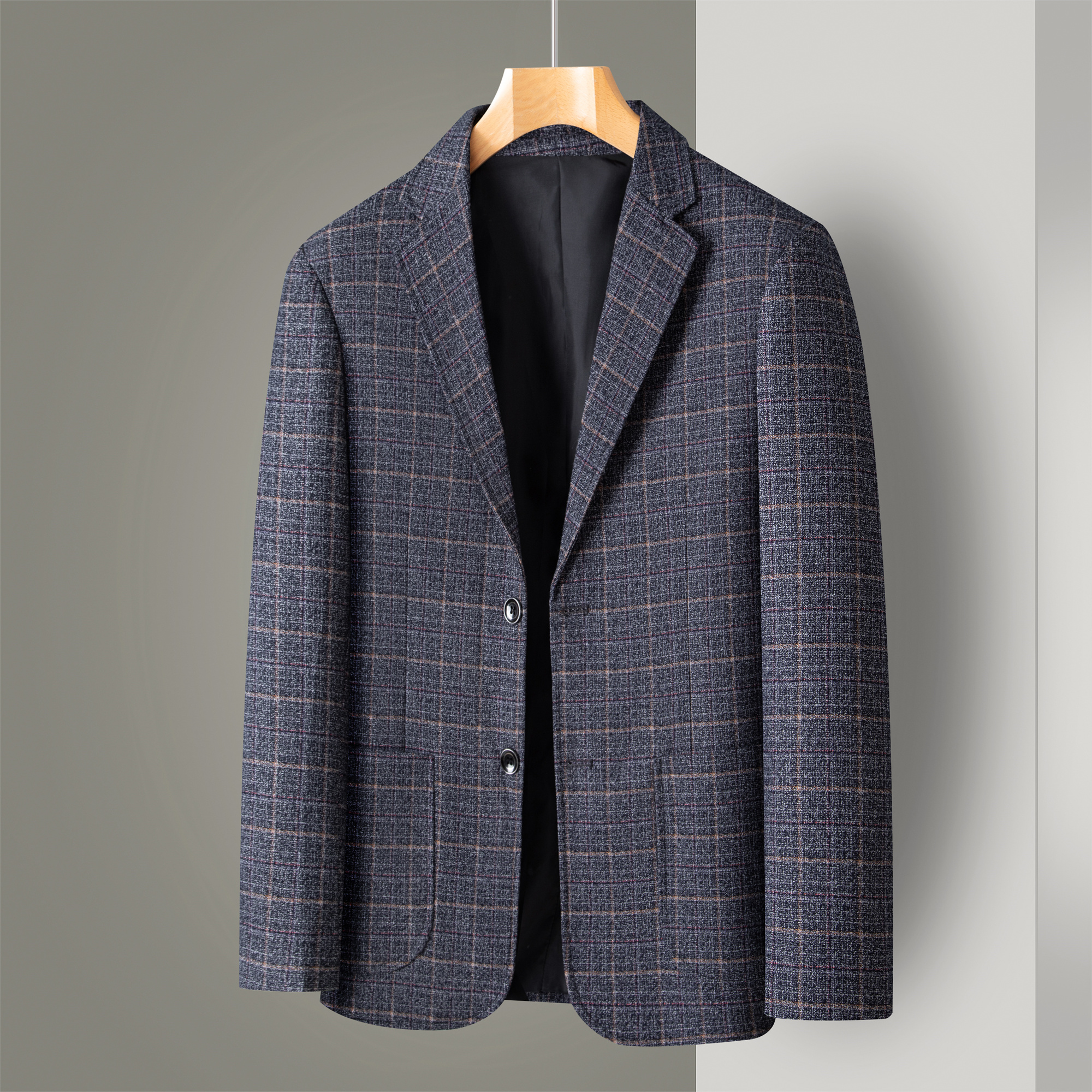 Striped Suit Men's Plaid Suit  - đánh giá và giá Men Formal Wear Shop