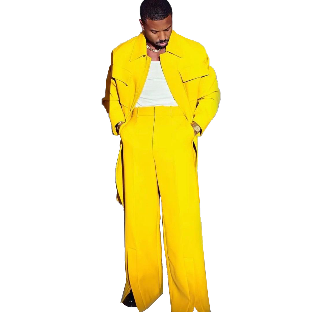 Fashion Sporty Men Suits Two-p - đánh giá và giá Formal Men Party Wear Jacket