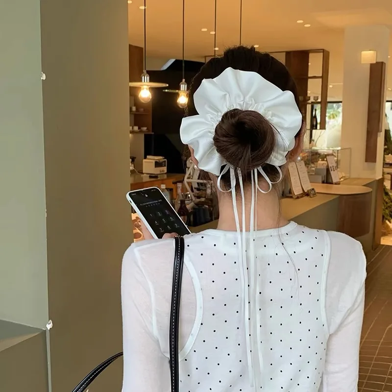 Women's Scrunchies Ballet Styl - đánh giá và giá Satin Bow Tie