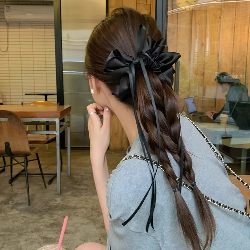 Women's Scrunchies Ballet Styl - đánh giá và giá Satin Bow Tie