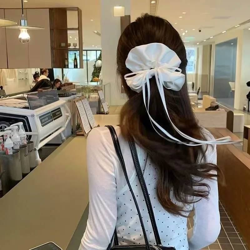 Women's Scrunchies Ballet Styl - đánh giá và giá Satin Bow Tie