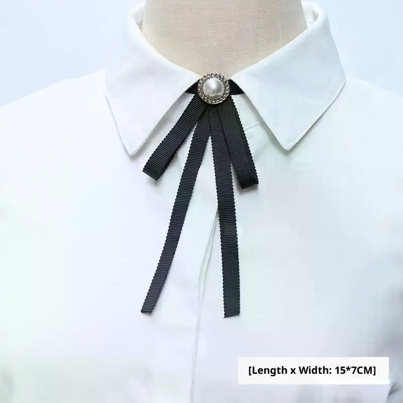 1Pcs British Korean College St - đánh giá và giá Satin Bow Tie