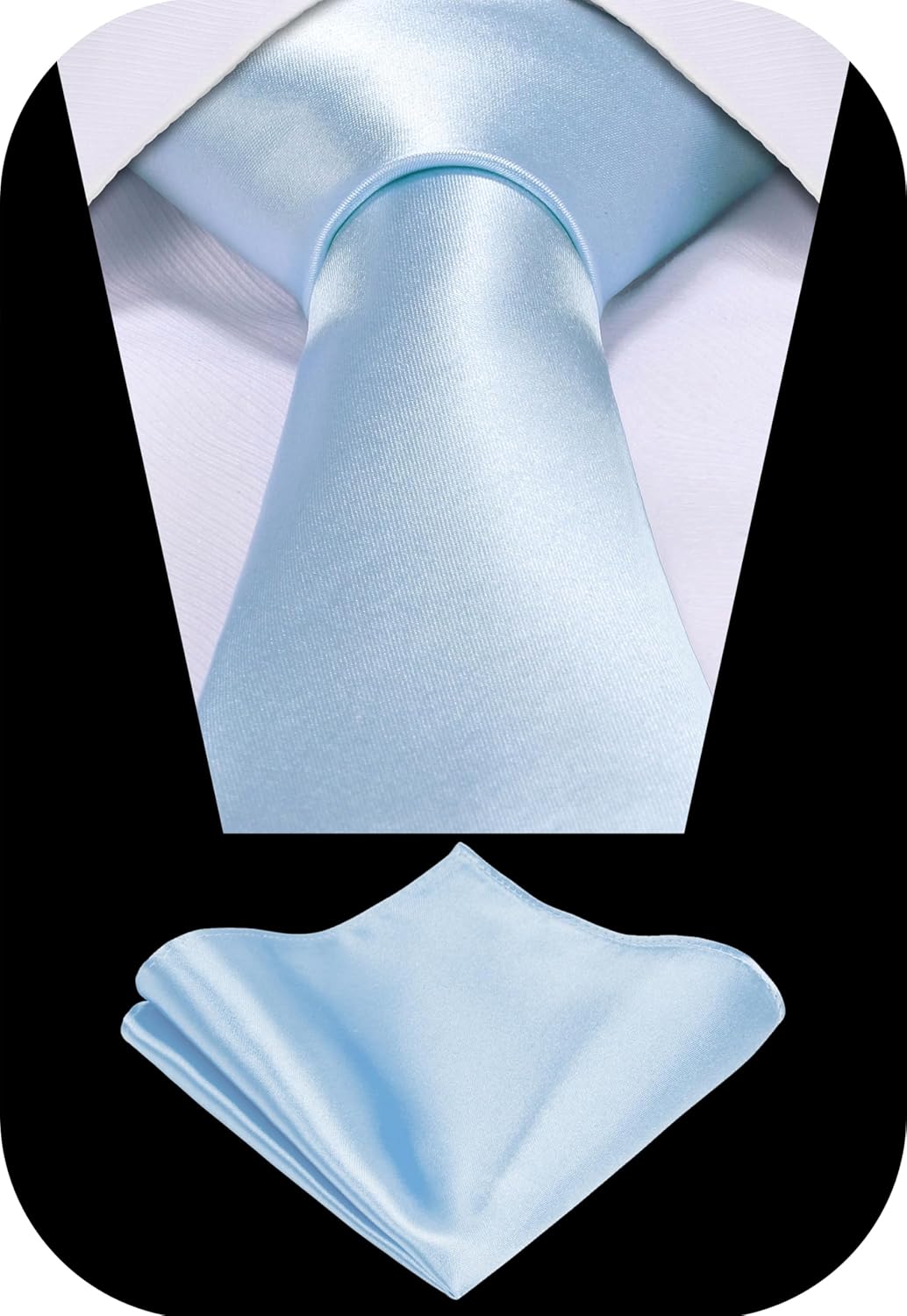 5-Piece Tie Set in White or Bl - đánh giá và giá Satin Bow Tie