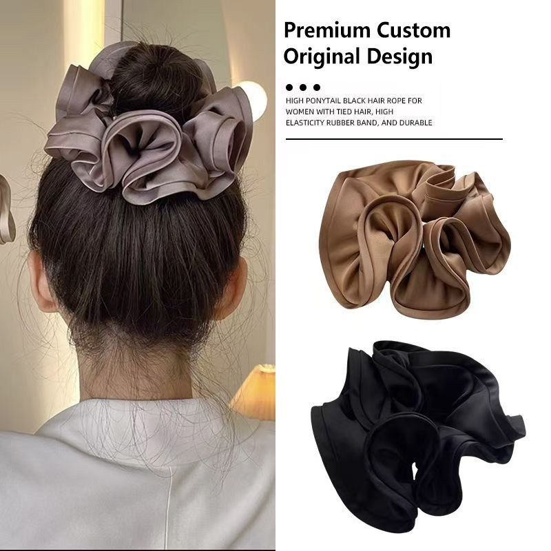16CM Korean Satin Scrunchies E - đánh giá và giá Satin Bow Tie