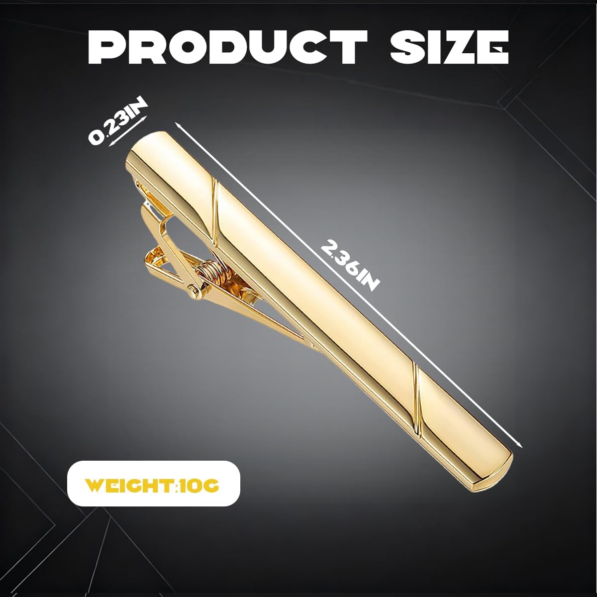 Mens Stainless Steel Tie Clip  - đánh giá và giá Tie Bar Clip