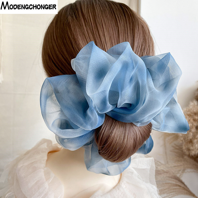 1PC Spring Summer Net Yarn Hai - đánh giá và giá Satin Bow Tie