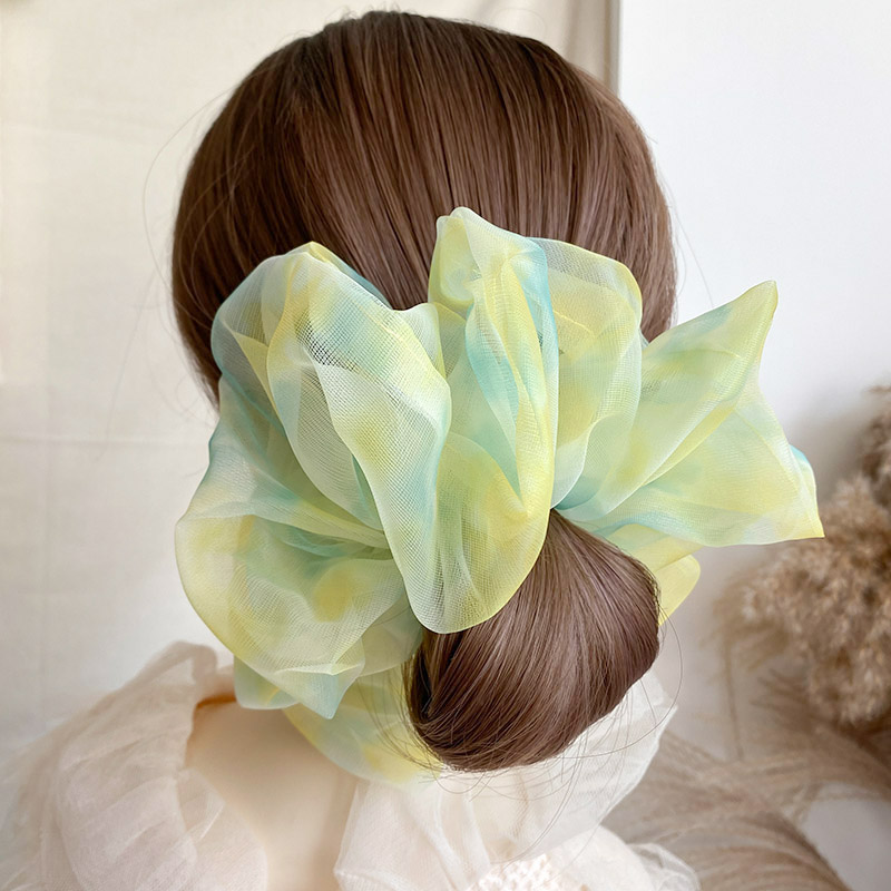 1PC Spring Summer Net Yarn Hai - đánh giá và giá Satin Bow Tie