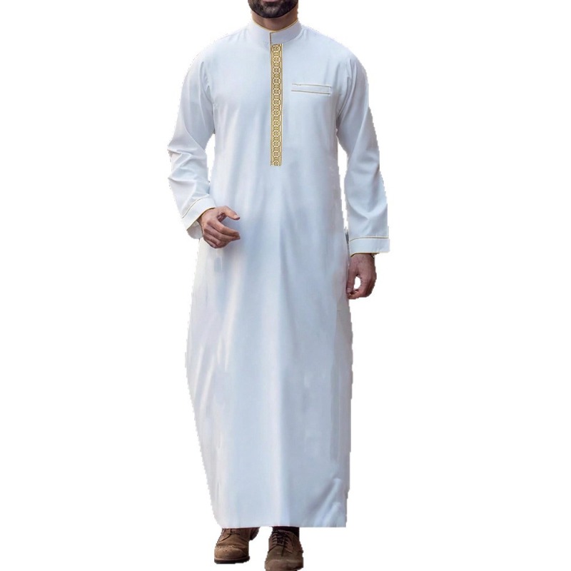 Arabic Mens Thobe Embroidered  - đánh giá và giá Men Formal Wear Shop