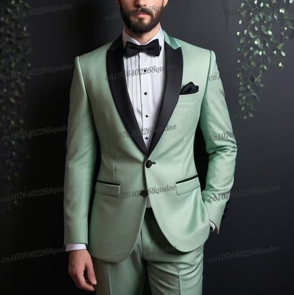 Black Collar Light Purple Form - đánh giá và giá Men Formal Wear Purple