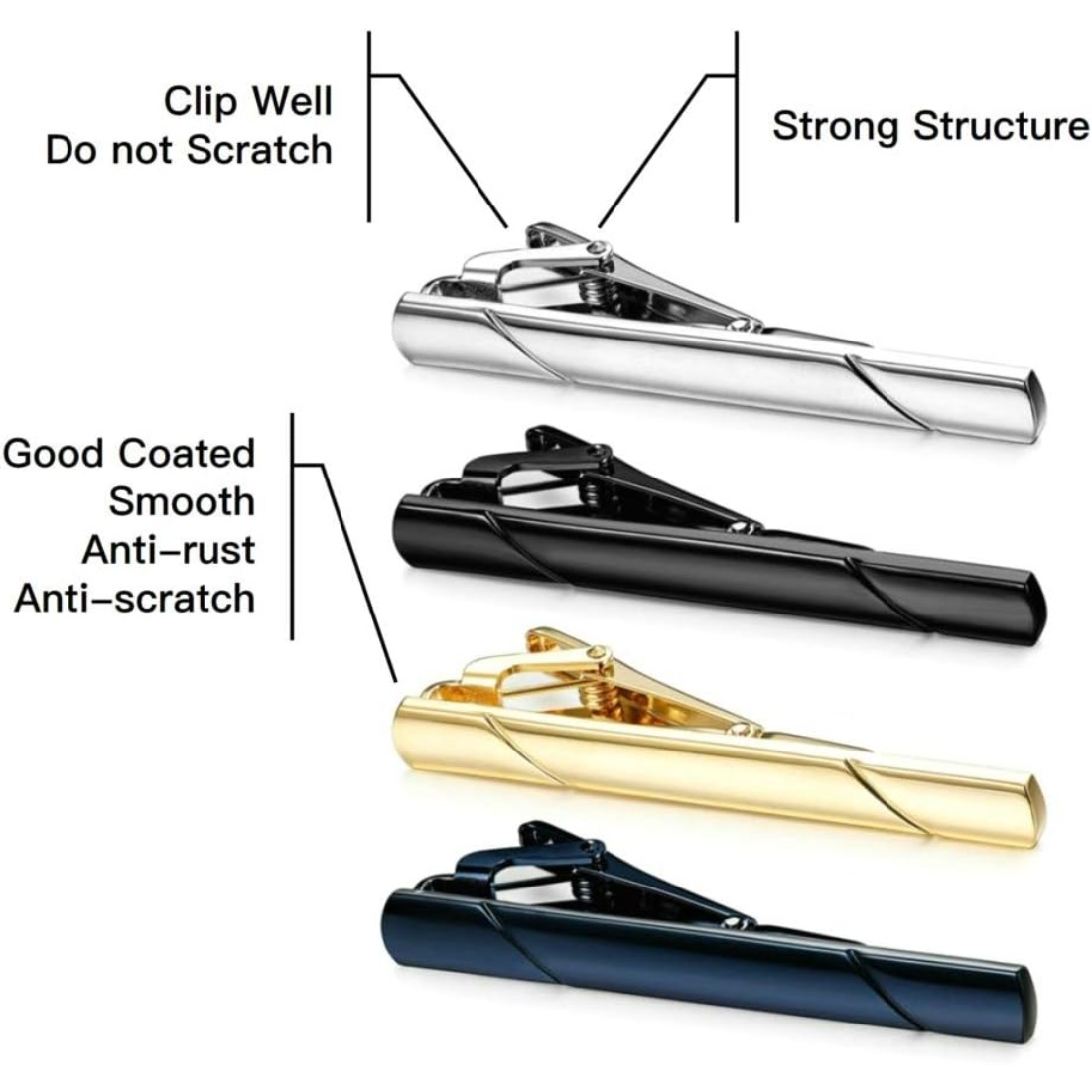 Father's Day Gift Men's Tie Cl - đánh giá và giá Tie Bar Clip