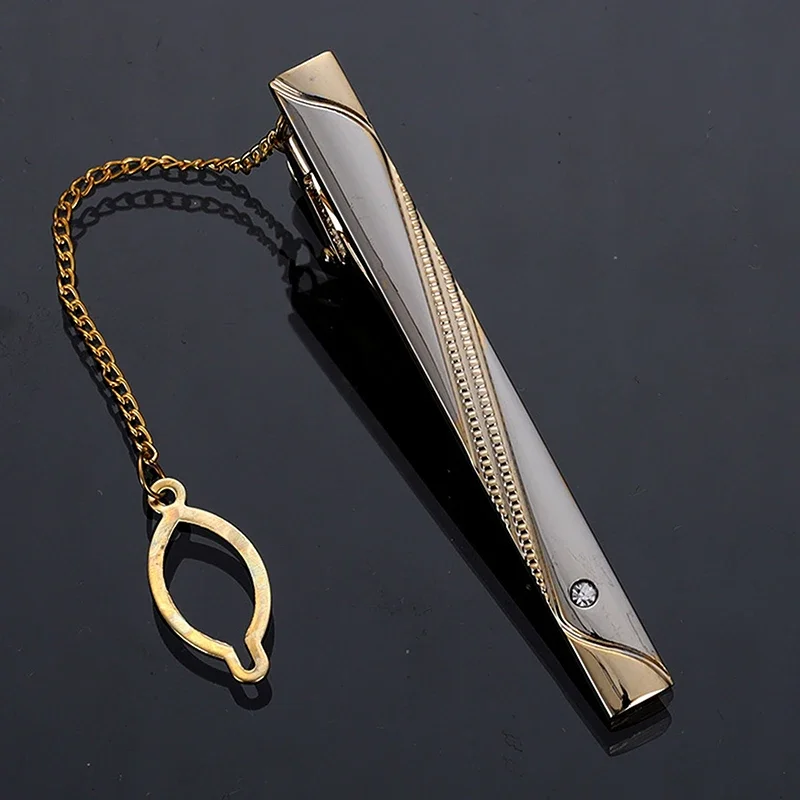Men Metal Simple Necktie Buckl - đánh giá và giá Tie Bar Clip