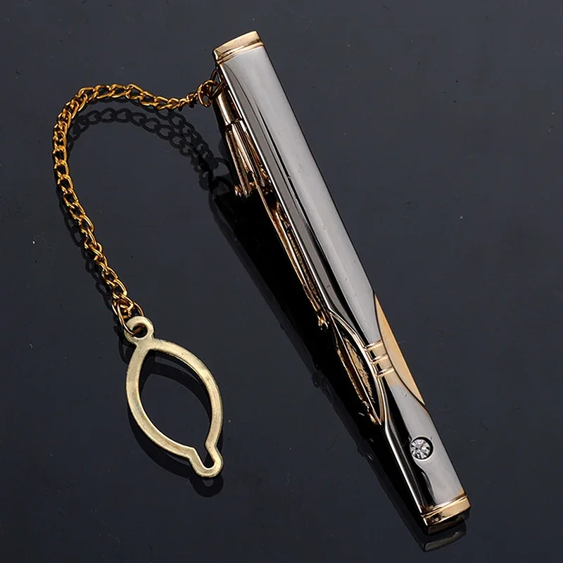 Men Metal Simple Necktie Buckl - đánh giá và giá Tie Bar Clip