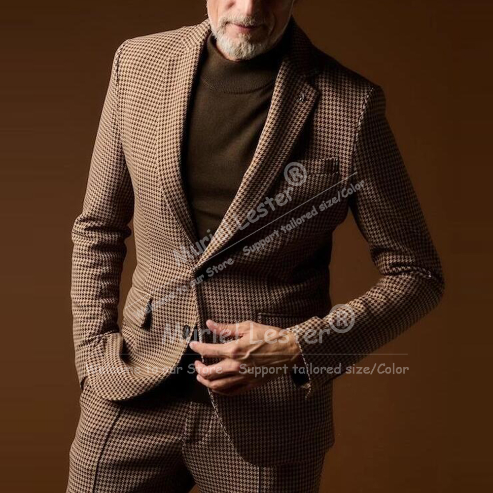 Vintage Suits Men 2 Piece Sets - đánh giá và giá Formal Men Party Wear Jacket