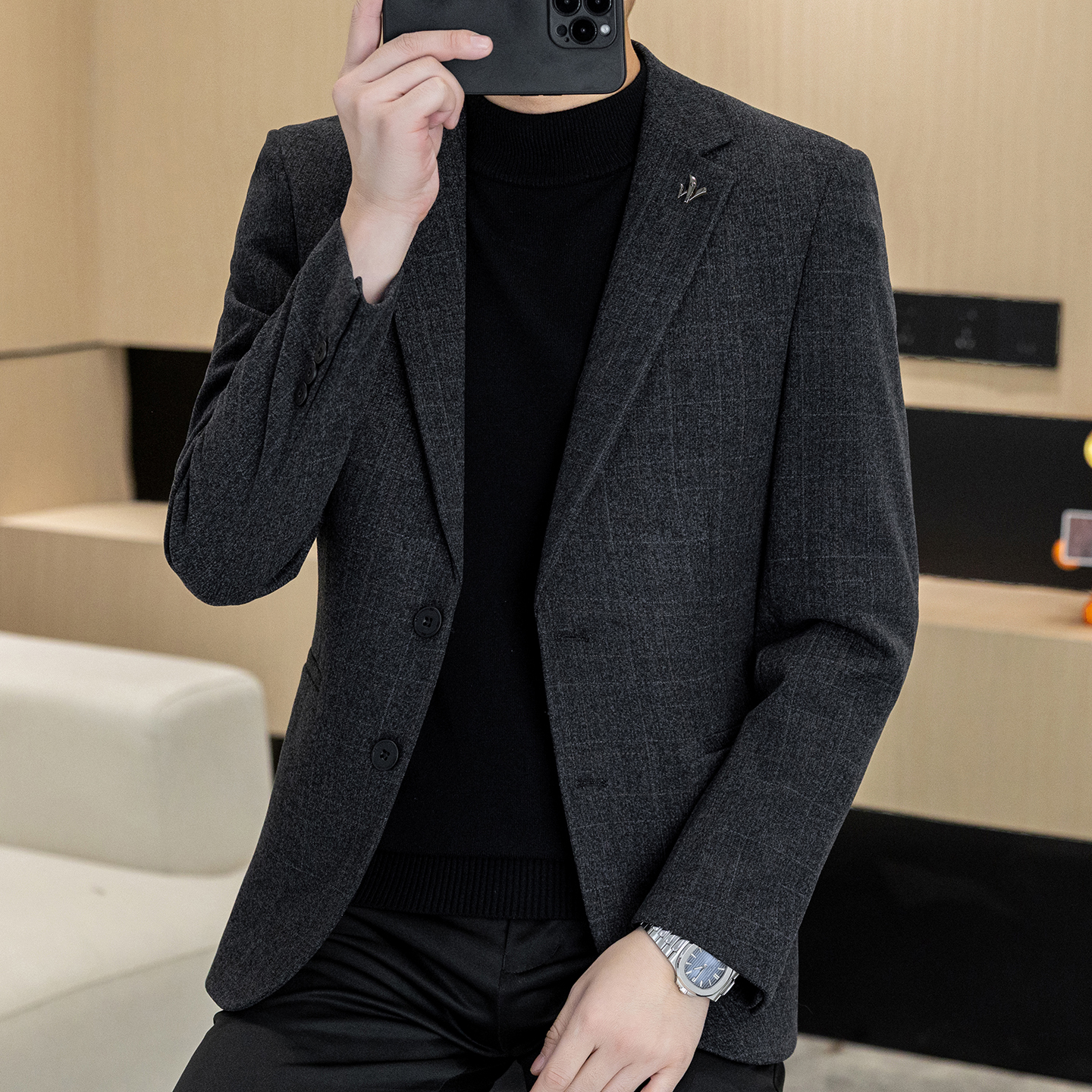 Autumn and winter new men's su - đánh giá và giá Men Formal Wear Shop