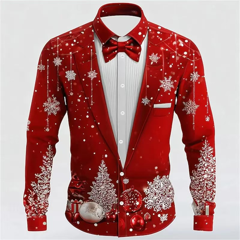 2025 Men's Christmas Snowflake - đánh giá và giá Men'S Holiday Formal Wear