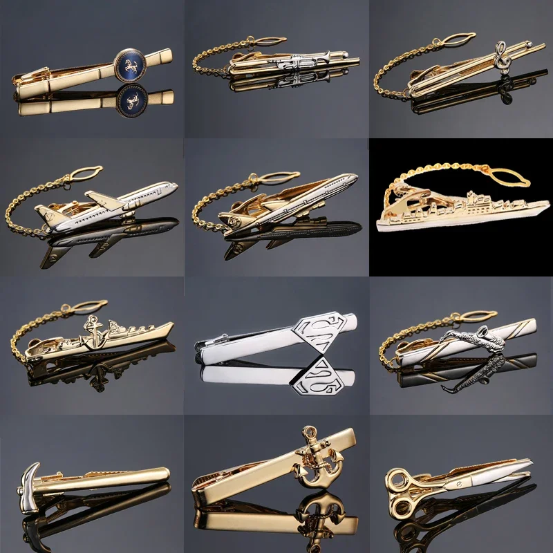 fashion Metal Men Tie Clip Gen - đánh giá và giá Tie Bar Clip