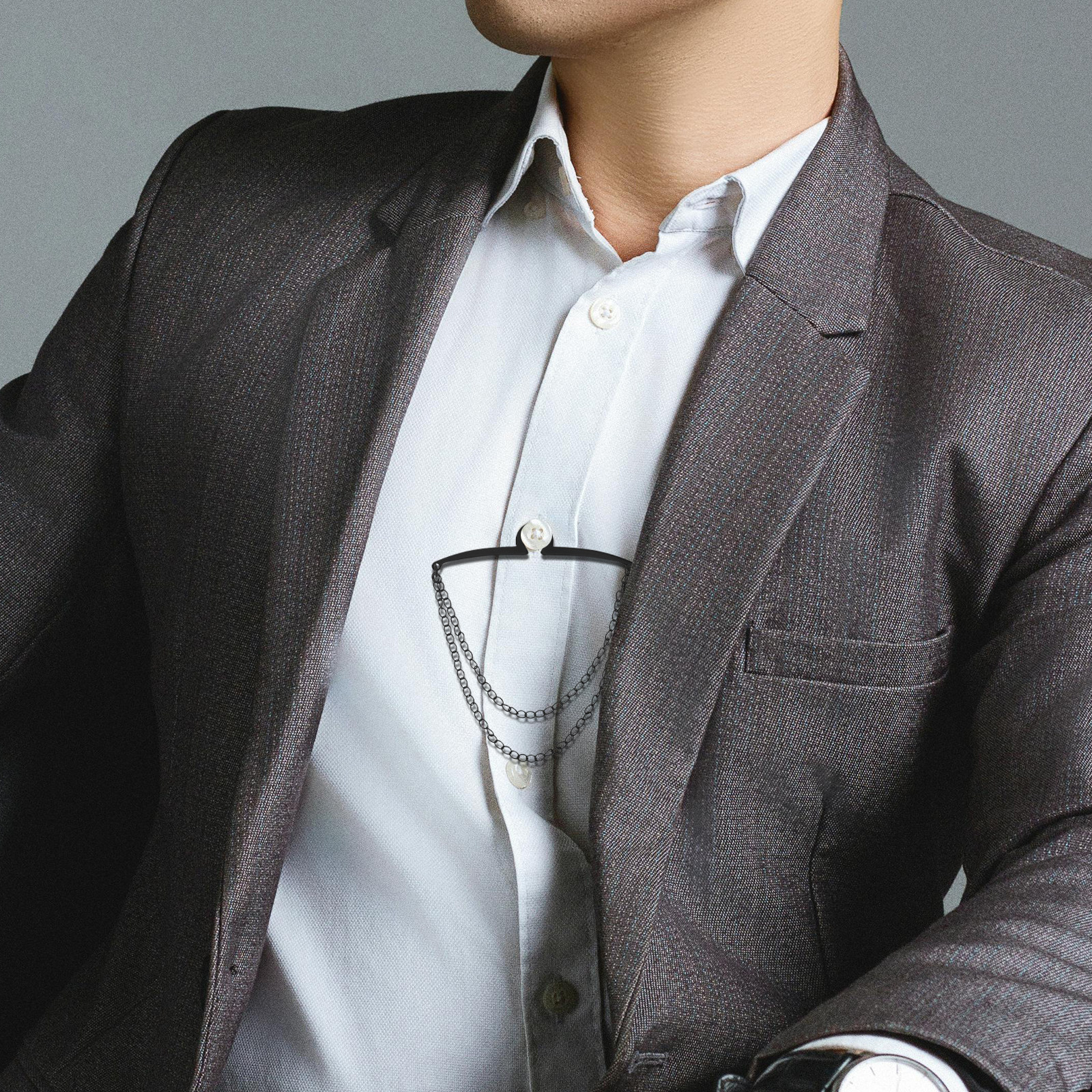 3pcs Shirt Tie Clips For Men C - đánh giá và giá Tie Bar Clip