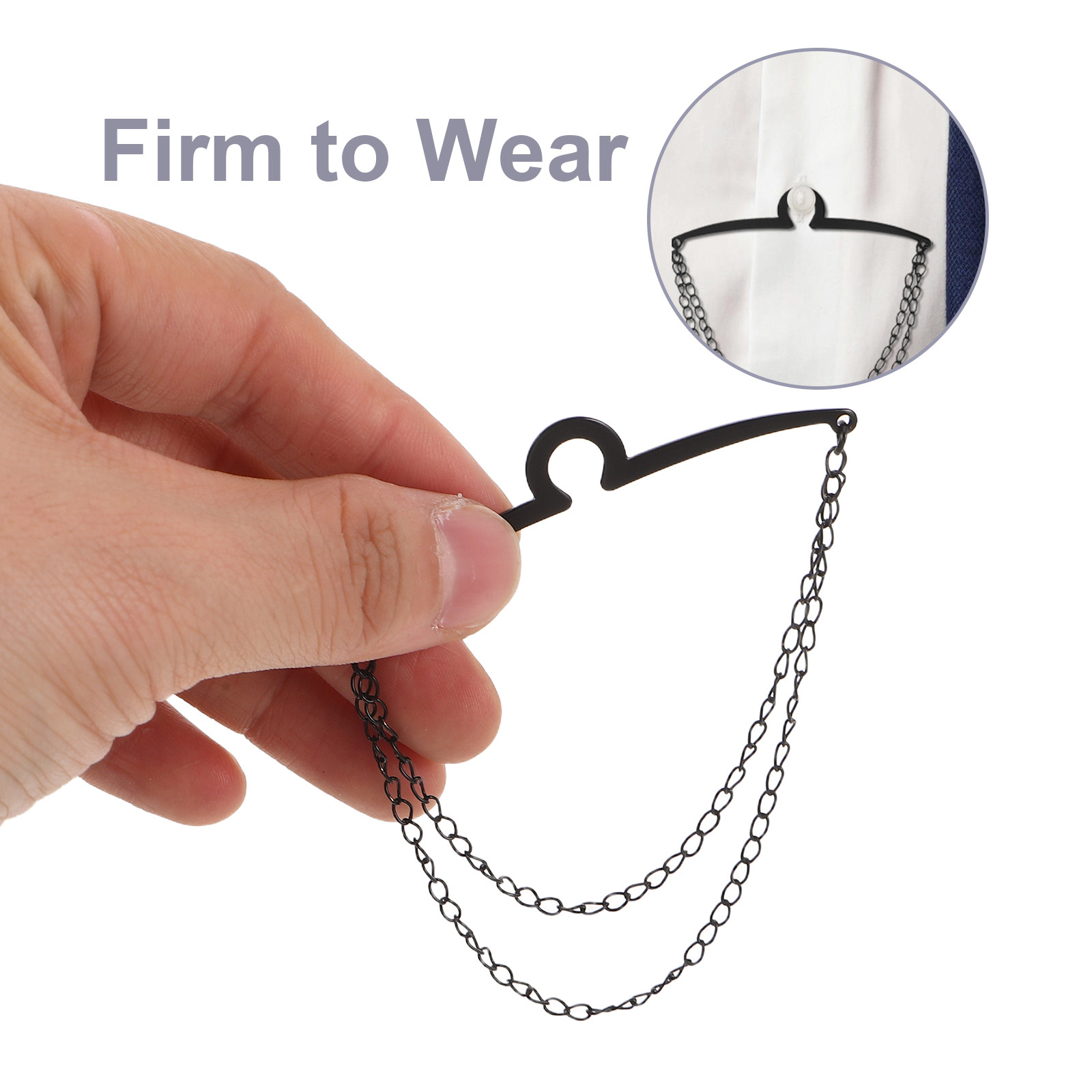 3pcs Shirt Tie Clips For Men C - đánh giá và giá Tie Bar Clip