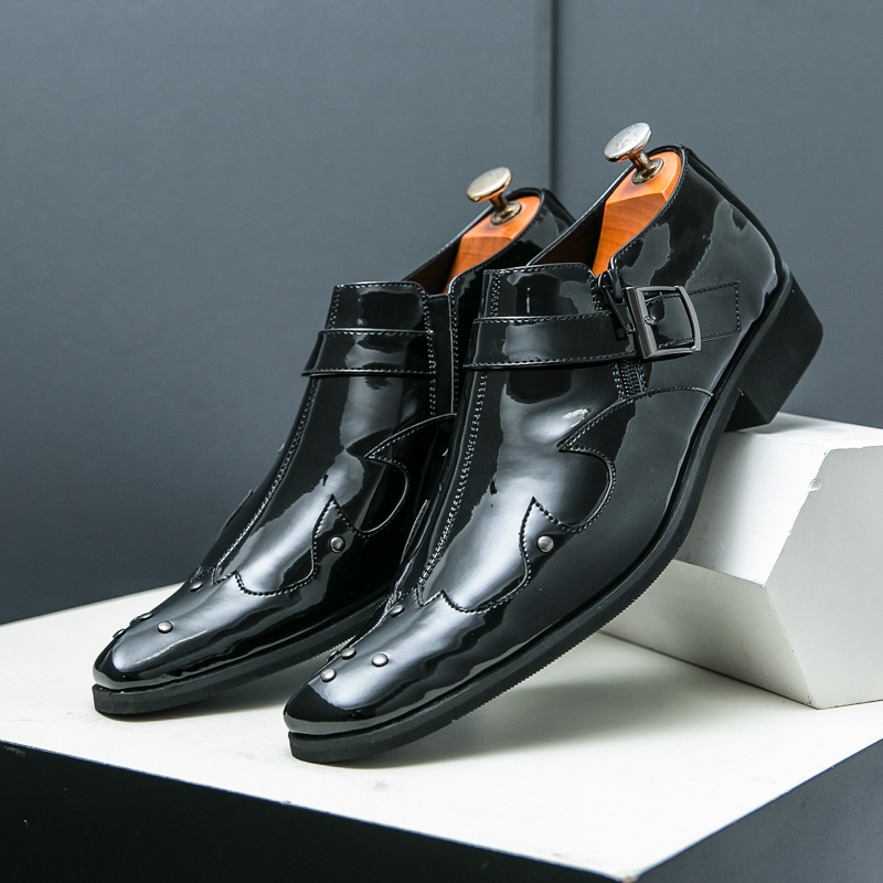 38-46 Men Business Brogue Shoe - đánh giá và giá Men Formal Wear Purple